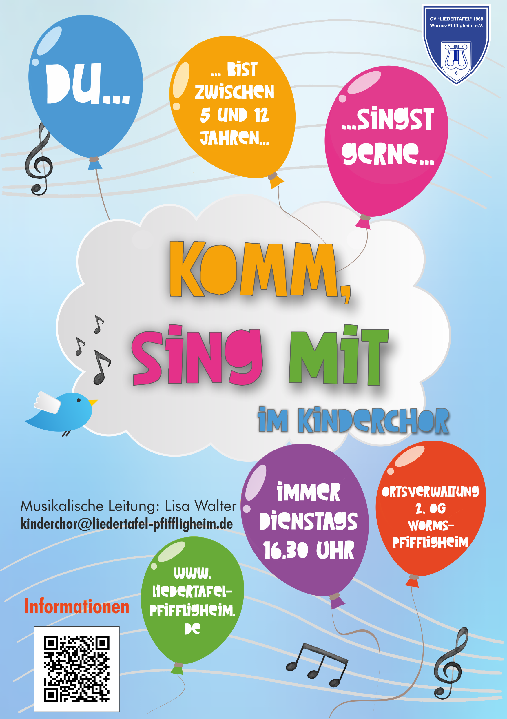 Flyer Kinderchor