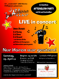 Liedertafel JazzAffair Plakat final klein